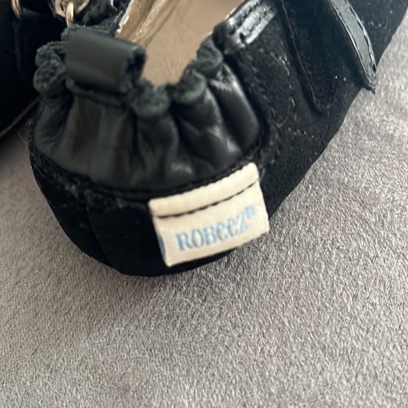ROBEEZ MARY JANE first walker black leather shoe - Picture 4 of 4